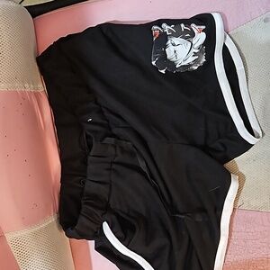 Womens XL Crop Top with Shorts